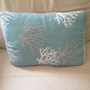 Decorative Pillow with beachy accents